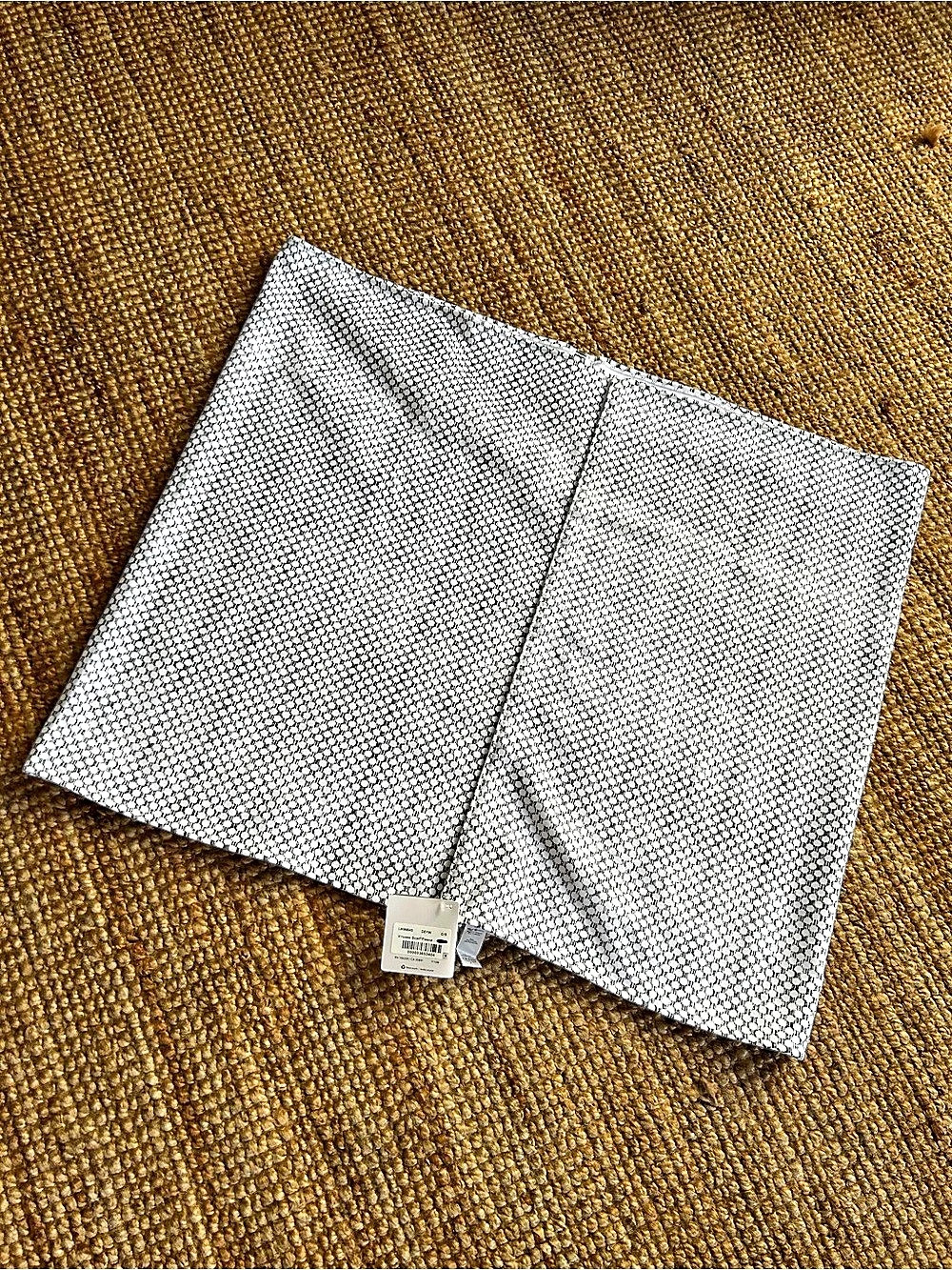 lululemon Vinyasa Scarf Geometric Gray & White NWT